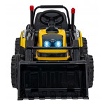 Elektrický traktor/bager - žltý
